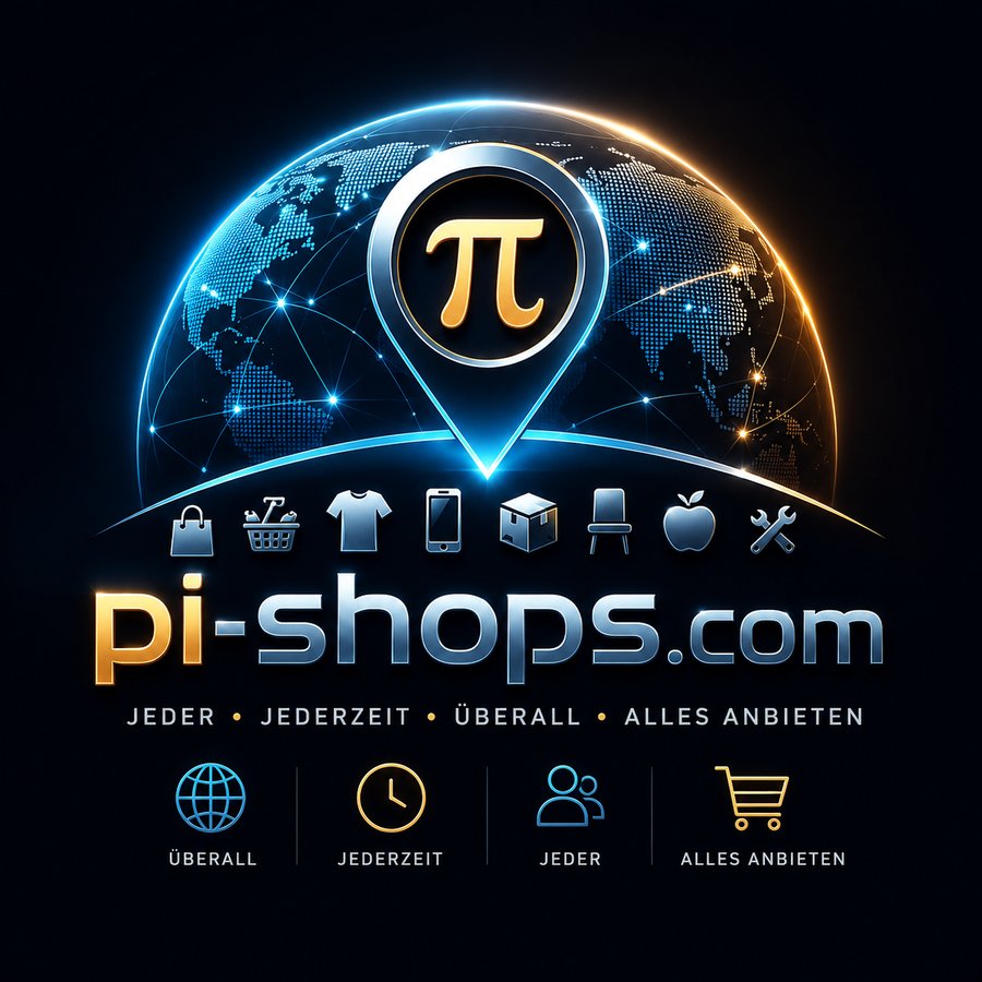 pi-shops.com — Jeder. Jederzeit. Überall. Alles anbieten.